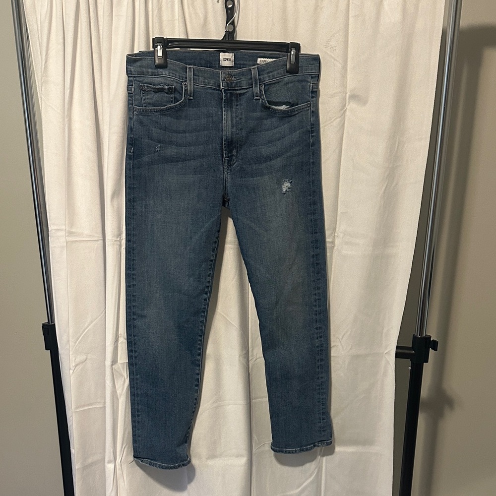 Edwin Blue Cropped Jeans